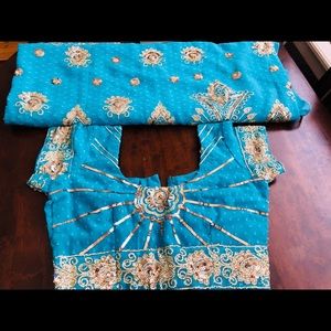 Handmade georgette soft  saree